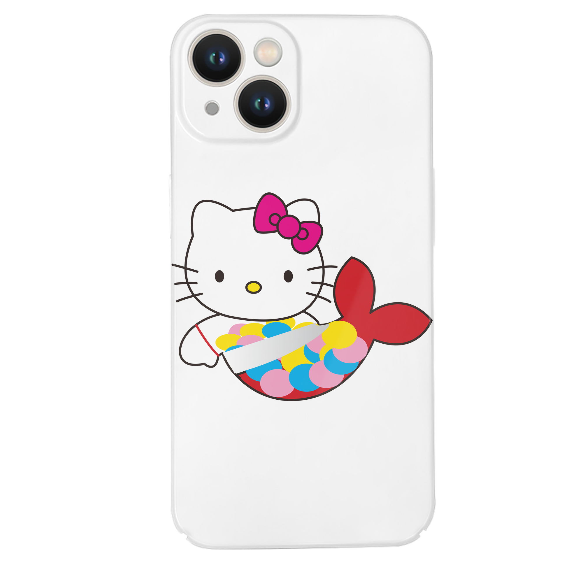 （画像用） Hello Kitty ハローキティ 【iPhone 14シリーズ対応】ハードケース